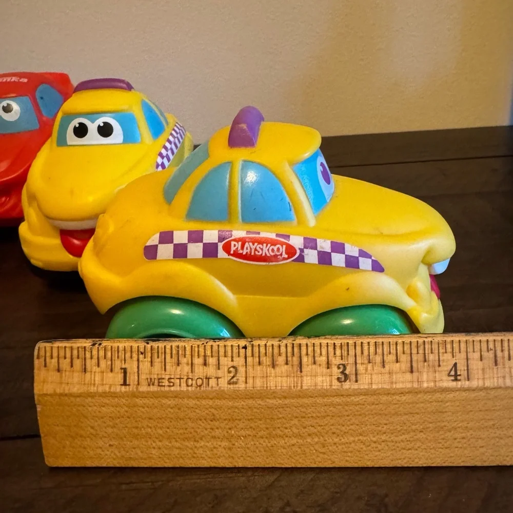 Tonka Chuck & Friends / Playskool Cars/Trucks Lot Of 8 Rolling Figures